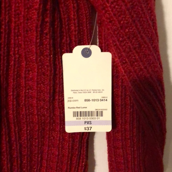 Red St. John’s bay sweater - Picture 3 of 4